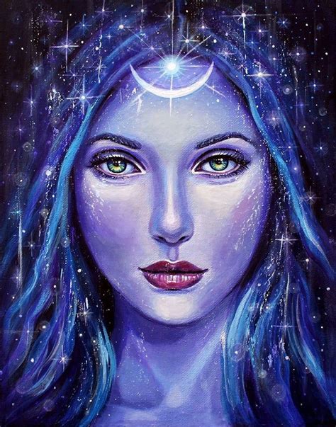 Pagan moon goddess